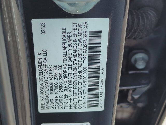 2023 Honda Accord LX