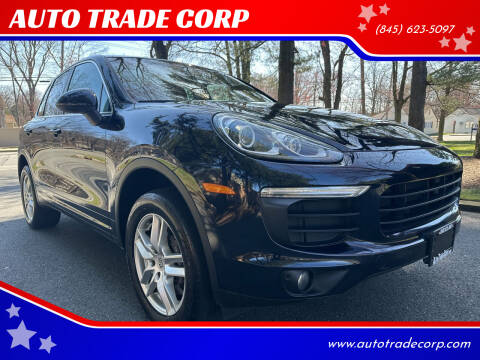 2016 Porsche Cayenne for sale at AUTO TRADE CORP in Nanuet NY