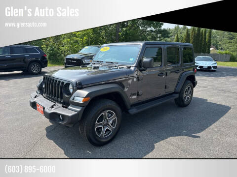 2021 Jeep Wrangler Unlimited for sale at Glen's Auto Sales in Fremont NH