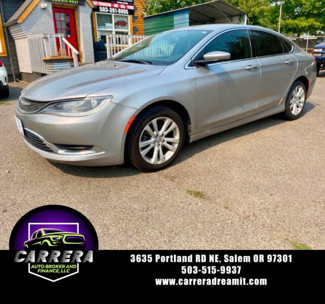 2015 Chrysler 200 for sale at Carrera Auto Broker & Finance LLC in Salem OR