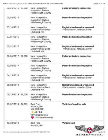 2007 Chevrolet Corvette
