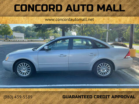 2005 Mercury Montego for sale at Concord Auto Mall in Concord NC