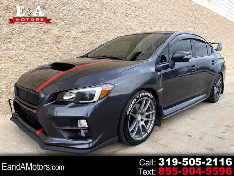 2016 Subaru WRX for sale at E&A Motors in Waterloo IA