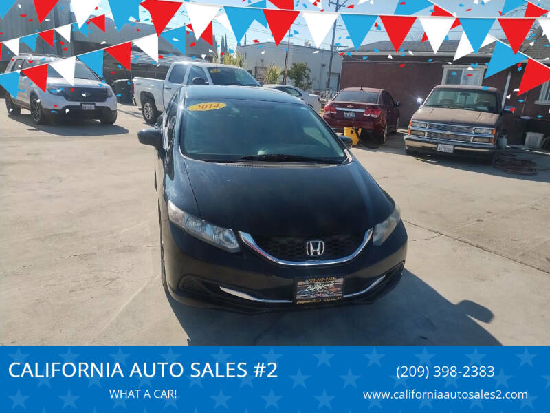 2014 Honda Civic for sale at CALIFORNIA AUTO SALES #2 in Livingston CA