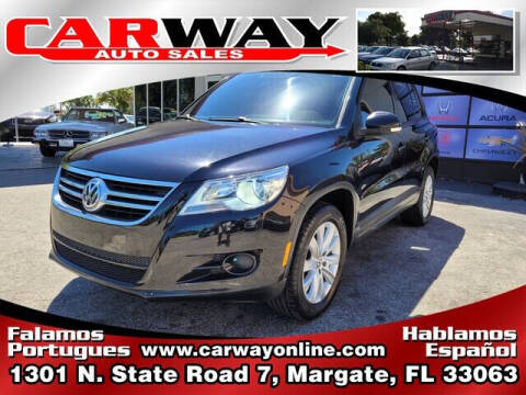 2010 Volkswagen Tiguan for sale at CARWAY Auto Sales in Margate FL