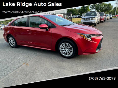 2021 Toyota Corolla for sale at Lake Ridge Auto Sales in Woodbridge VA