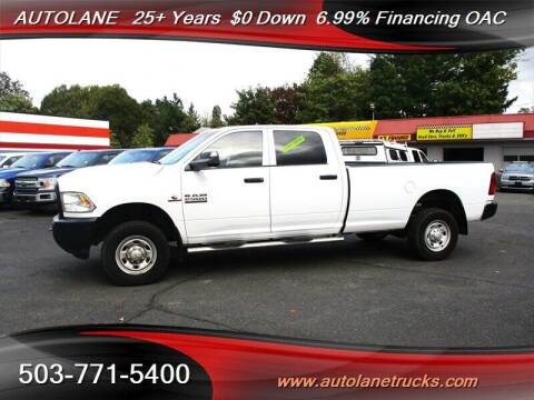 2016 RAM 2500 for sale at AUTOLANE in Portland OR