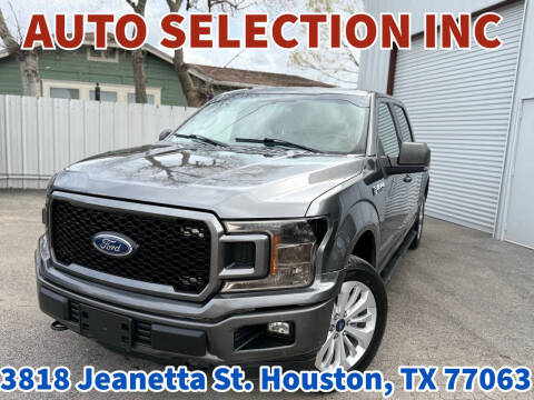 2018 Ford F-150 for sale at Auto Selection Inc. in Houston TX