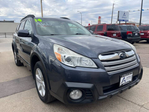 2014 Subaru Outback for sale at Apollo Auto Sales LLC in Sioux City IA