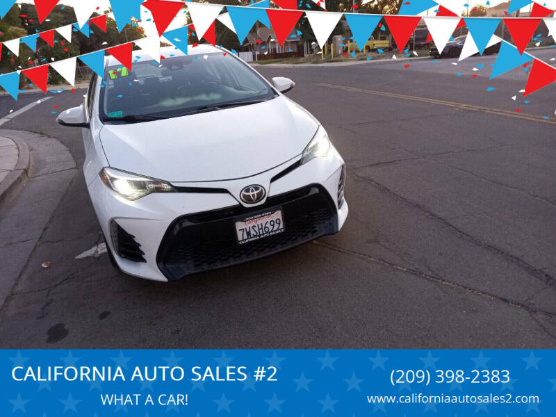 2017 Toyota Corolla for sale at CALIFORNIA AUTO SALES #2 in Livingston CA