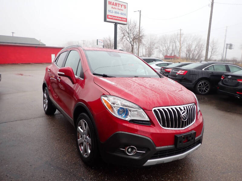 2016 Buick Encore for sale at Marty's Auto Sales in Savage MN