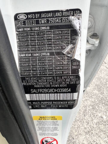 2013 Land Rover LR2 HSE