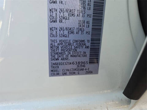 2025 Nissan Frontier SV