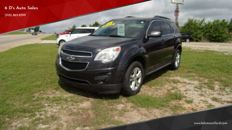 2015 Chevrolet Equinox for sale at 6 D's Auto Sales in Mannford OK