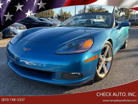 2008 Chevrolet Corvette for sale at CHECK AUTO, INC. in Tampa FL