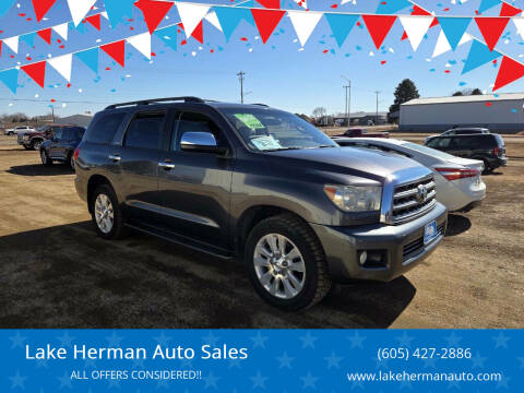 2014 Toyota Sequoia for sale at Lake Herman Auto Sales in Madison SD
