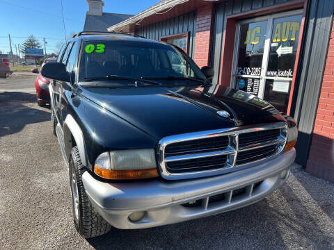 2003 Dodge Durango for sale at JC Auto Sales,LLC in Brazil IN