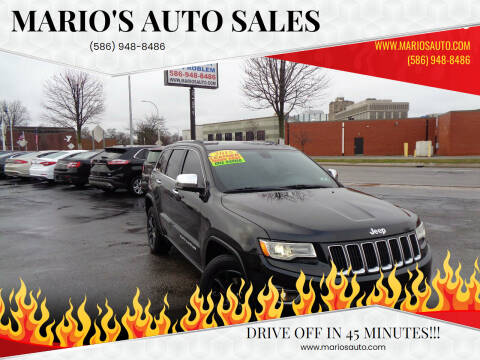 2015 Jeep Grand Cherokee for sale at MARIO'S AUTO SALES in Mount Clemens MI