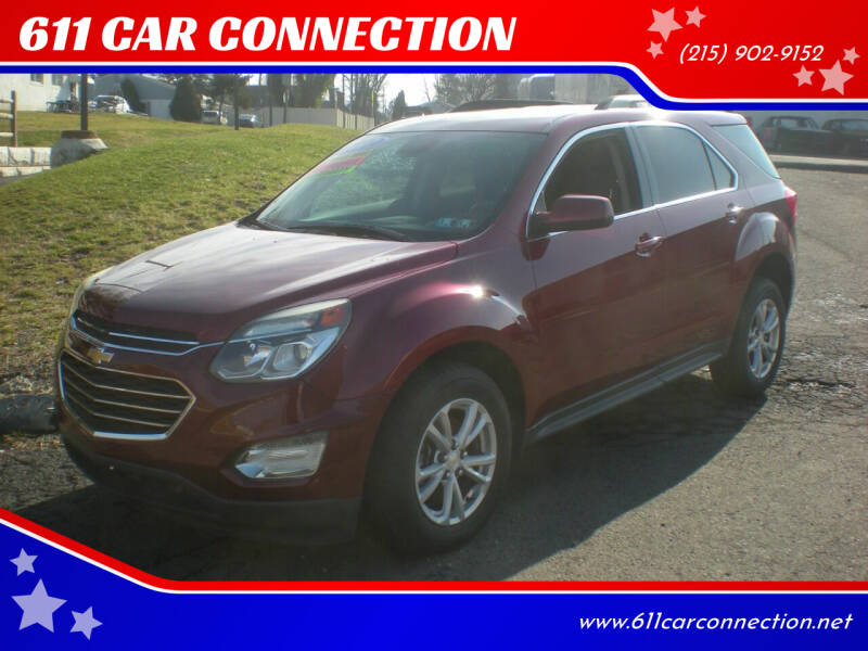 2017 Chevrolet Equinox for sale at 611 CAR CONNECTION in Hatboro PA