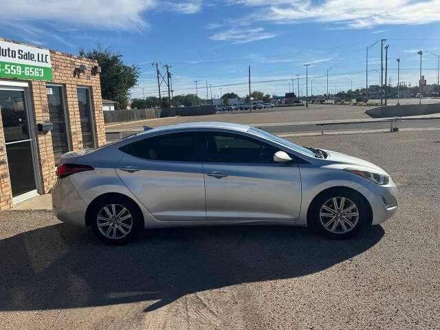 2015 Hyundai ELANTRA for sale at LEAF AUTO SALE LLC in Lubbock, TX