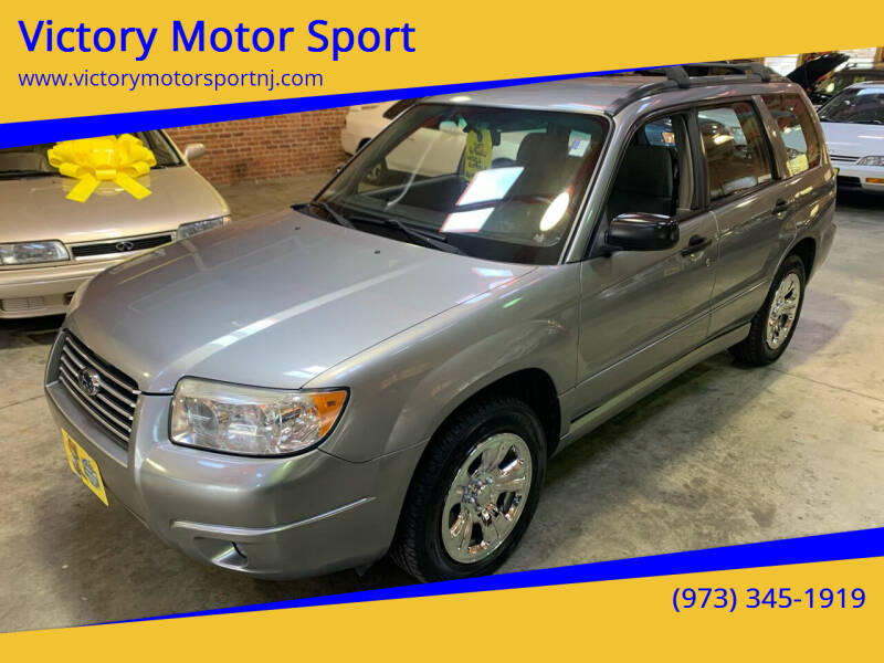 2007 Subaru Forester for sale at Victory Motor Sport in Paterson NJ
