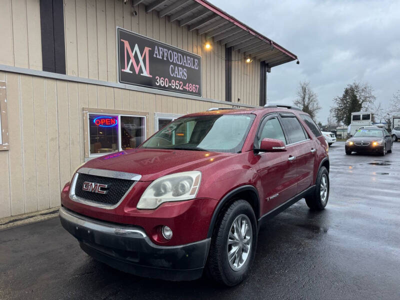 2007 GMC Acadia for sale at Vancouver Auto Company in Vancouver WA