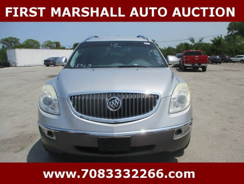 2012 Buick Enclave for sale at First Marshall Auto Auction in Harvey IL