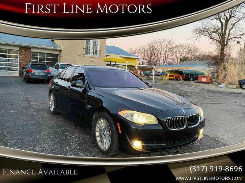 2011 BMW 5 Series for sale at First Line Motors in Brownsburg IN