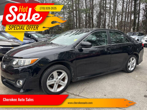 2013 Toyota Camry for sale at Cherokee Auto Sales in Acworth GA