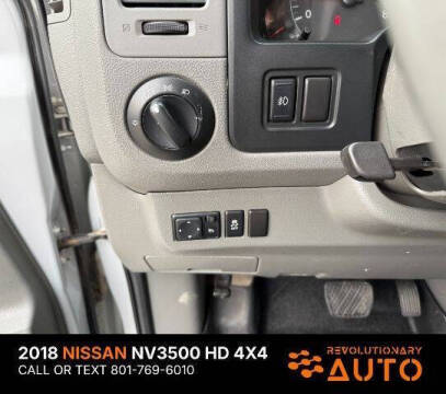 2018 Nissan NV 3500 HD SL