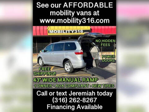 2017 Toyota Sienna for sale at Affordable Mobility Solutions, LLC - Mobility/Wheelchair Accessible Inventory-Wichita in Wichita KS