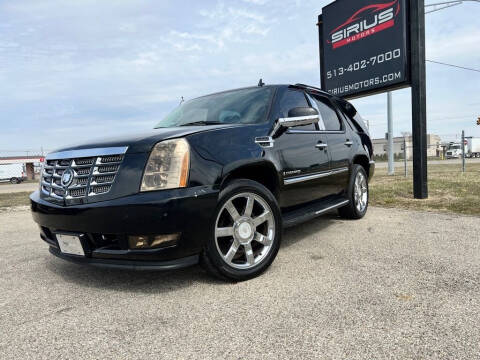 2009 Cadillac Escalade Hybrid for sale at SIRIUS MOTORS INC in Monroe OH