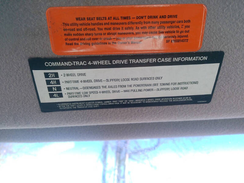 1996 Jeep Cherokee Sport