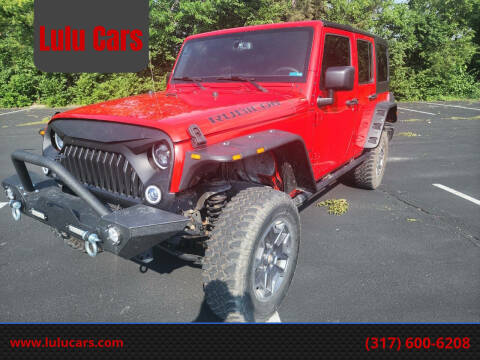 2017 Jeep Wrangler Unlimited for sale at Lulu Cars in Indianapolis IN