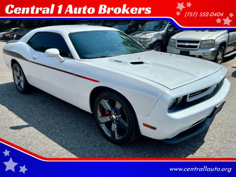 2013 Dodge Challenger for sale at Central 1 Auto Brokers in Virginia Beach VA