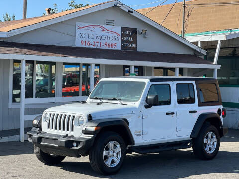 2018 Jeep Wrangler Unlimited for sale at Excel Motors in Sacramento CA