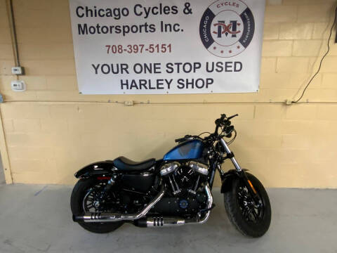 2018 Harley-Davidson XL1200X FOURTY EIGHT ANN for sale at CHICAGO CYCLES & MOTORSPORTS INC. in Batavia IL