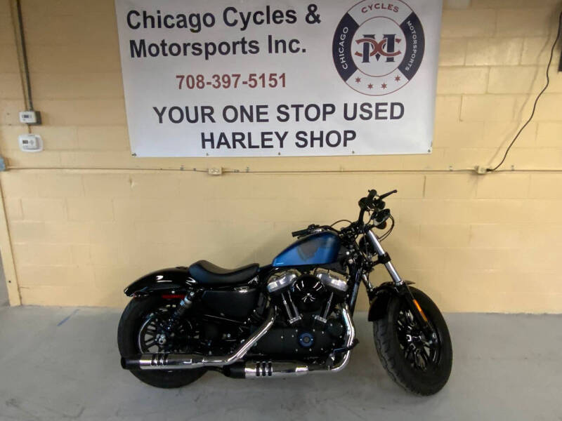 2018 Harley-Davidson XL1200X FOURTY EIGHT ANN for sale at CHICAGO CYCLES & MOTORSPORTS INC. in Batavia IL