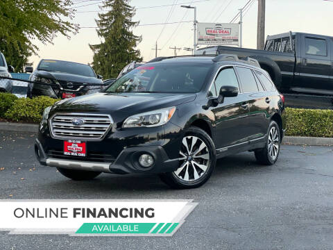 2016 Subaru Outback for sale at Real Deal Cars in Everett WA