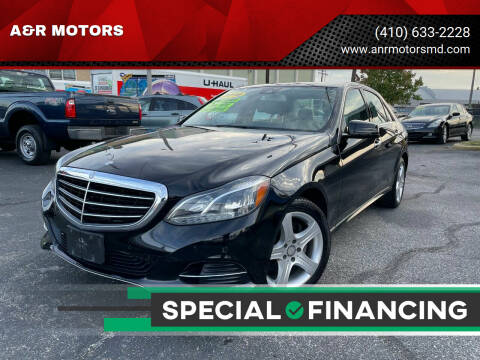 2016 Mercedes-Benz E-Class for sale at A&R MOTORS in Baltimore MD