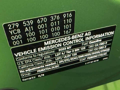 2023 Mercedes-Benz G-Class AMG G 63 4x4 Squared