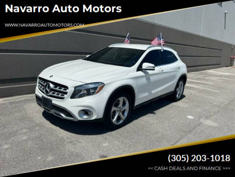 2019 Mercedes-Benz GLA for sale at Navarro Auto Motors in Hialeah FL
