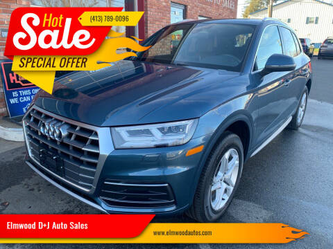 2018 Audi Q5 for sale at Elmwood D+J Auto Sales in Agawam MA