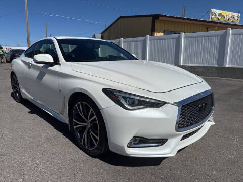 2018 Infiniti Q60 for sale at BELOW BOOK AUTO SALES in Idaho Falls ID