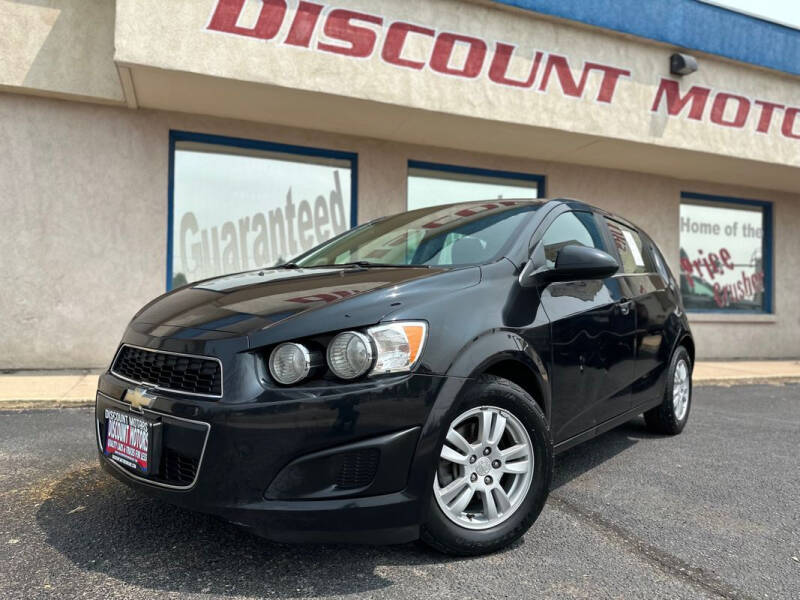 2014 Chevrolet Sonic for sale at Discount Motors in Pueblo CO