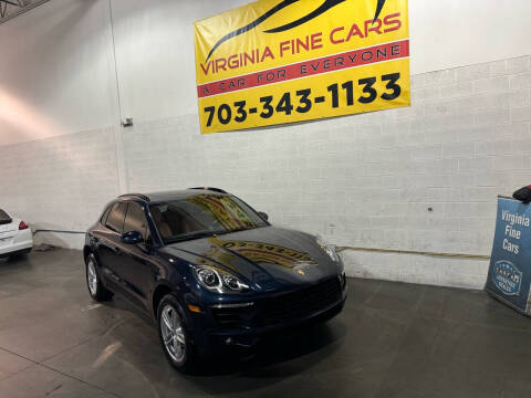 2018 Porsche Macan for sale at Virginia Fine Cars in Chantilly VA