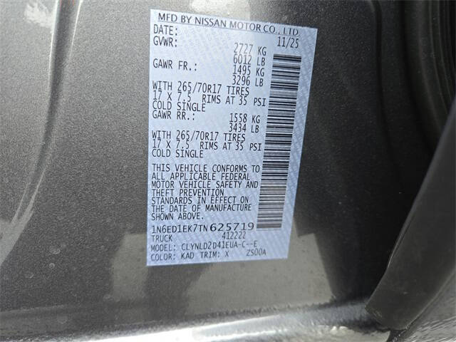 2026 Nissan Frontier PRO-4X