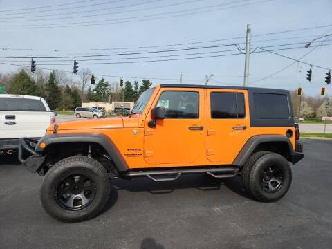 2012 Jeep Wrangler Unlimited for sale at COLONIAL AUTO SALES in North Lima OH