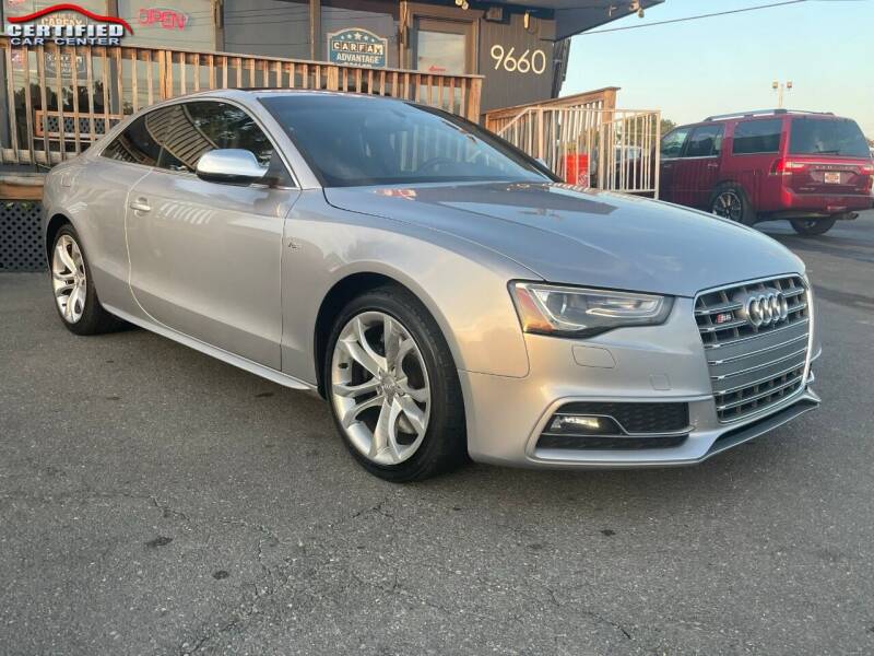 2015 Audi S5 for sale at CERTIFIED CAR CENTER in Fairfax VA
