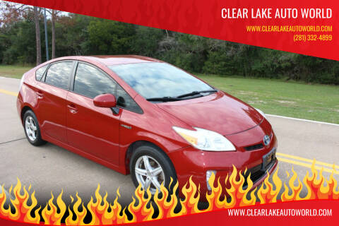 2014 Toyota Prius for sale at Clear Lake Auto World in League City TX